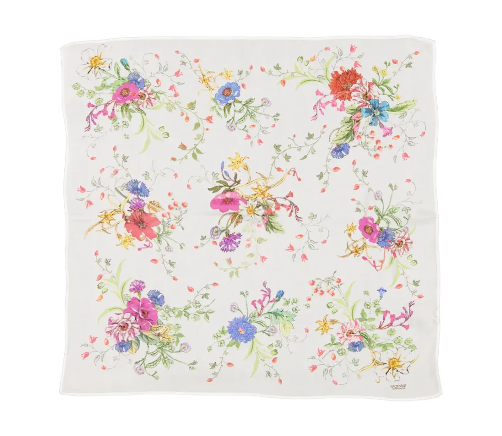 MarMar Copenhagen Accessories>Alaia, Torklaede Flower Scarf