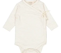 MarMar Copenhagen Bodyer>Belita, Bodystocking White Sage Stripe