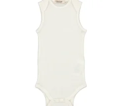 MarMar Copenhagen Uld>Bini, Uld Rib Bodystocking Natural