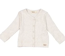 MarMar Copenhagen Overdele>Cardigan, Cardigan Beige Melange