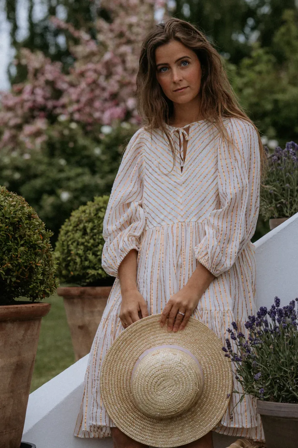 MarMar Copenhagen Kjoler>Darcy W, Kjole Gold Stripes