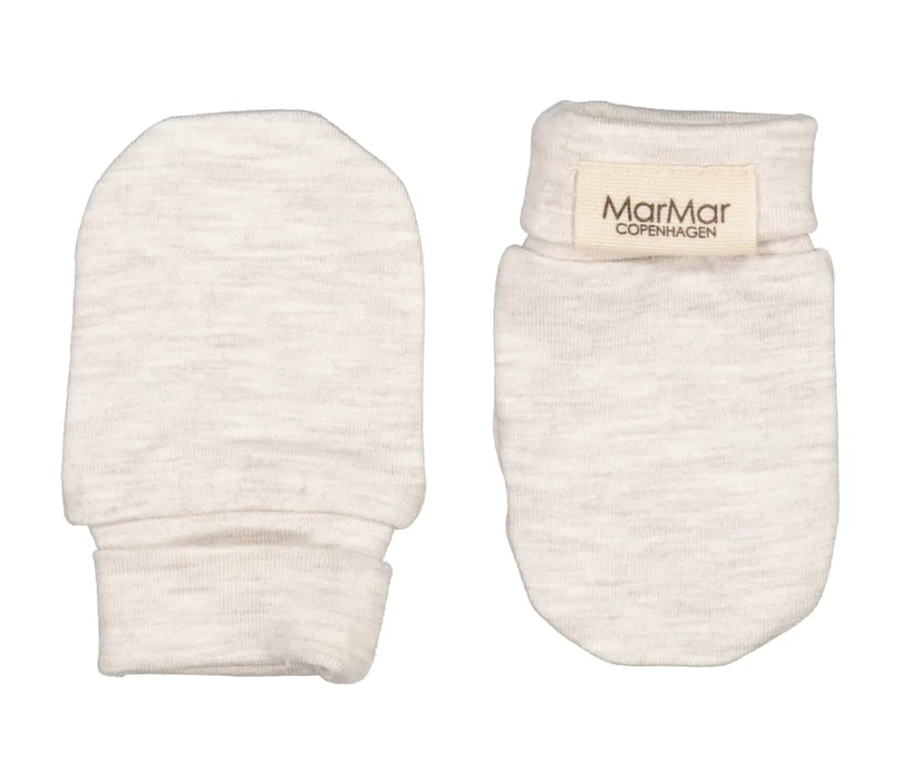 MarMar Copenhagen Accessories>Gloves, Luffer Beige Melange