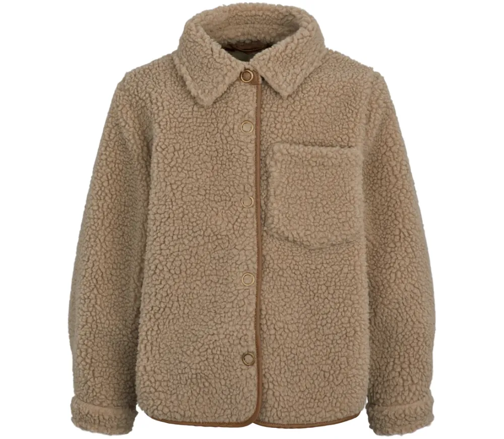 MarMar Copenhagen Fleece & Teddy>Jack, Teddybear Jakke Sandstone
