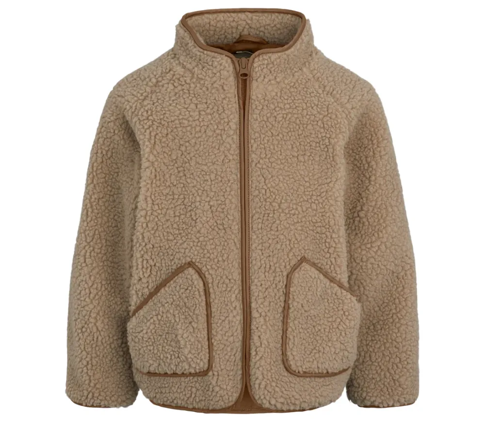 MarMar Copenhagen Fleece & Teddy>Jerry, Teddybear Jakke Sandstone