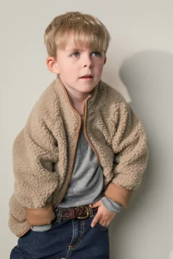 MarMar Copenhagen Fleece & Teddy>Jerry, Teddybear Jakke Sandstone