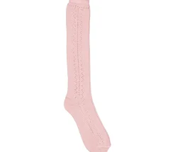 MarMar Copenhagen Strømper & Strømpebukser>Knee Socks Pointelle, Strømper Faded Rose