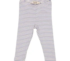 MarMar Copenhagen Underdele>Leg, Leggings Space Blue Stripe