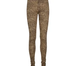 MarMar Copenhagen Bukser & Leggings>Leo Leg W, Leggings Brown Leo