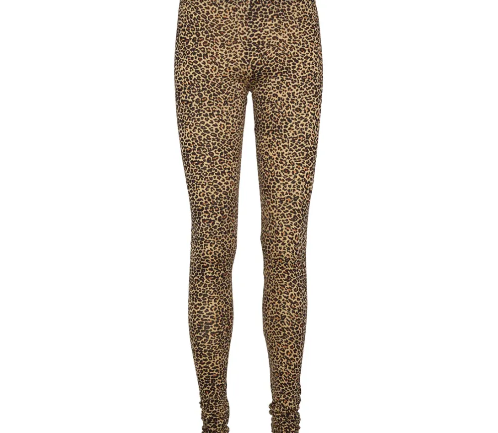 MarMar Copenhagen Bukser & Leggings>Leo Leg W, Leggings Brown Leo