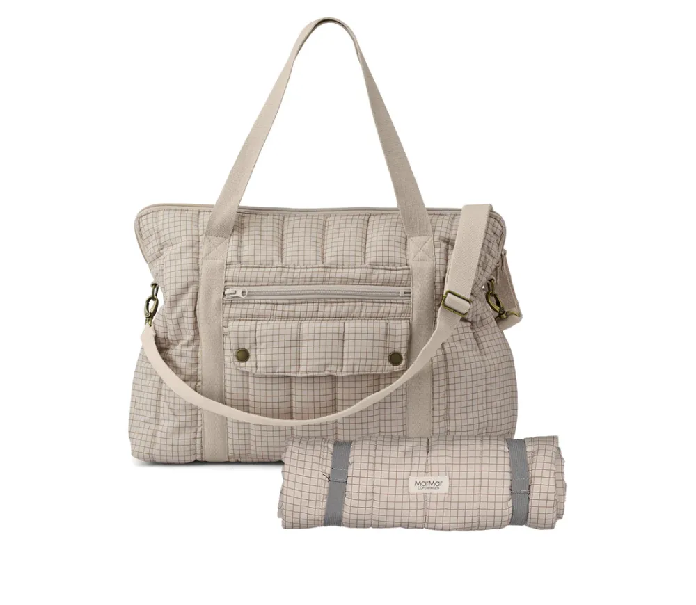 MarMar Copenhagen Accessories>Nursing Bag, Pusletaske Hazel Check