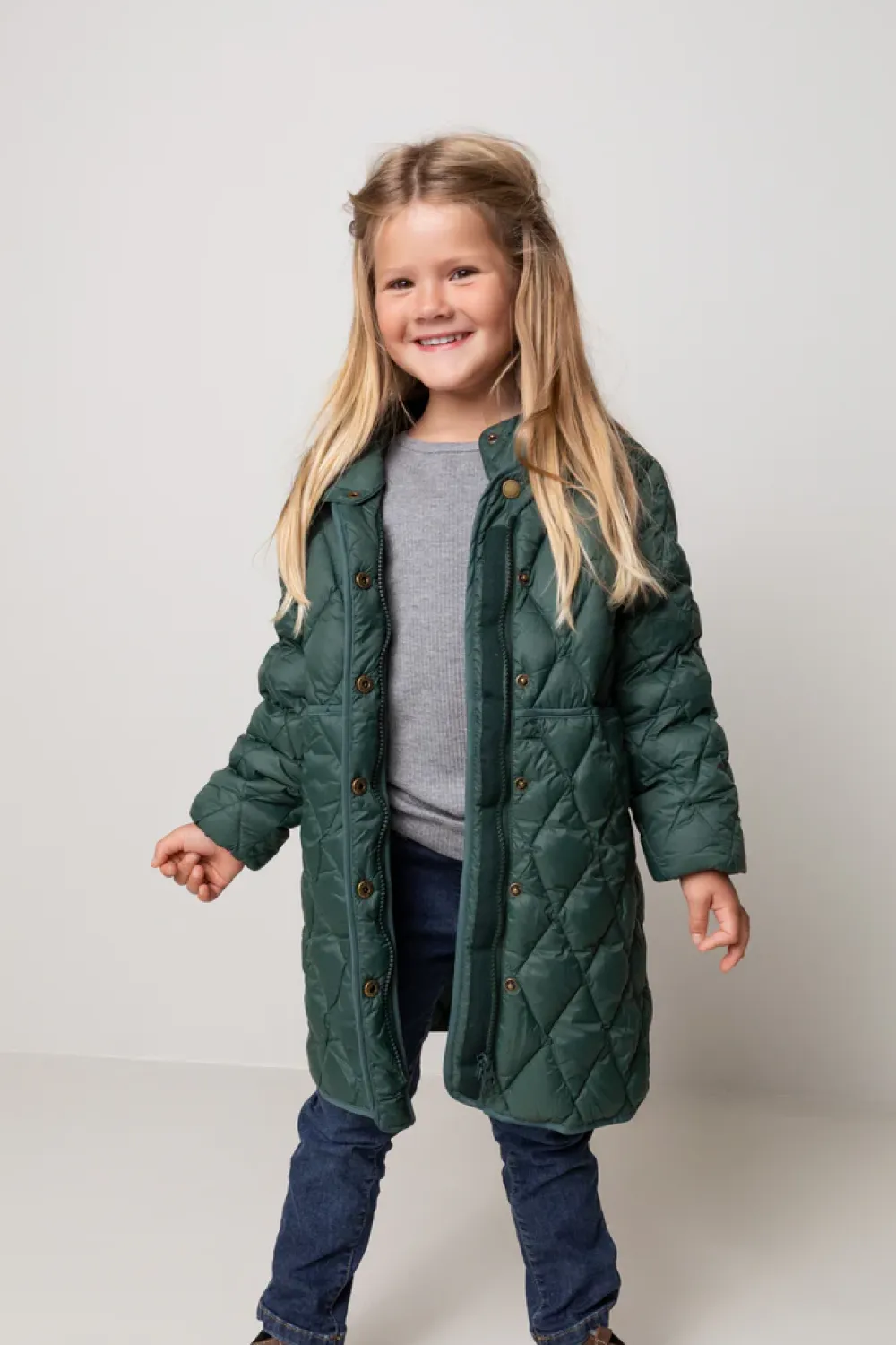 MarMar Copenhagen Overdele>Oksana, Dunjakke Dark Leaf