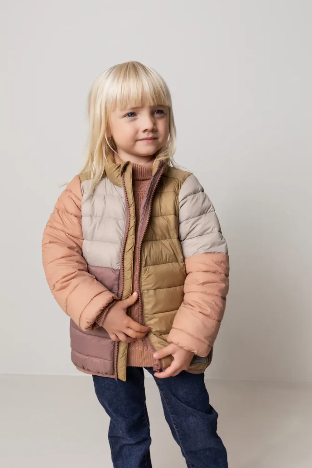 MarMar Copenhagen Overdele>Owe, Dunjakke Tawny Rose Blok