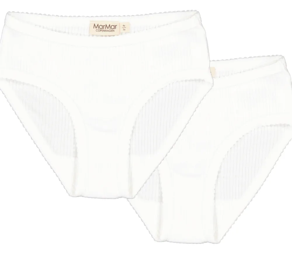 MarMar Copenhagen Undertøj>Panties 2-Pack, Undertøj Gentle White