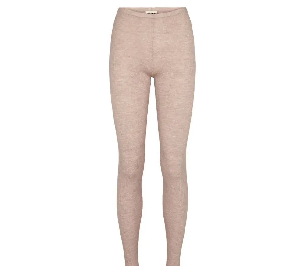 MarMar Copenhagen Bukser & Leggings>Pippi W, Leggings Nougat Melange