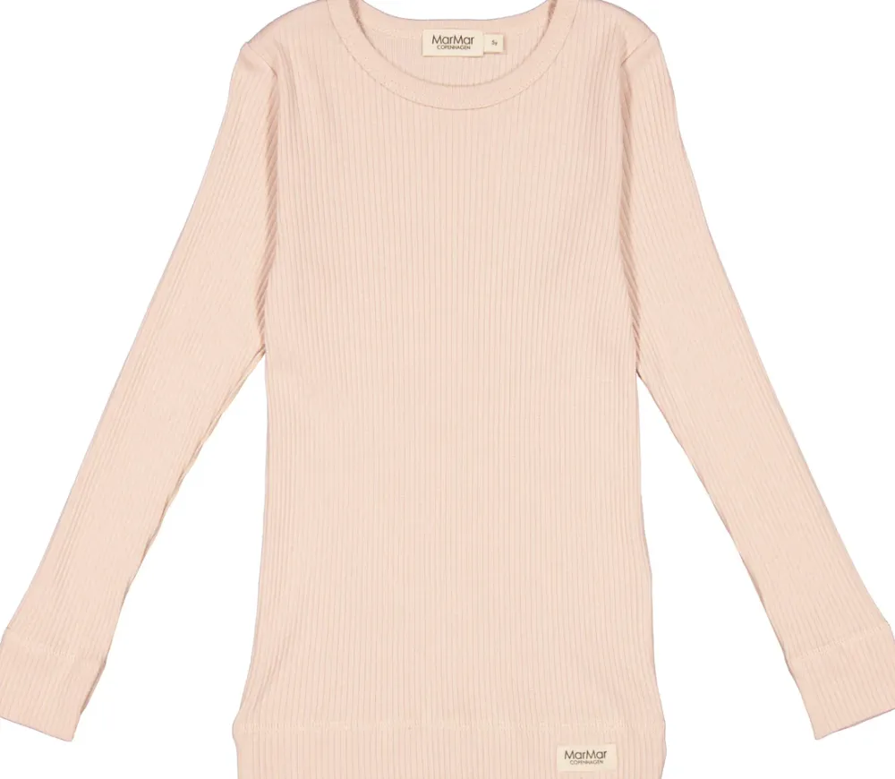 MarMar Copenhagen Overdele>Plain Tee Ls, T-Shirt Rose Moon