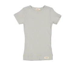 MarMar Copenhagen Overdele>Plain Tee Ss, T-Shirt Chalk