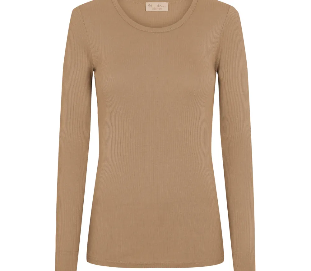 MarMar Copenhagen T-Shirts>Plain Tee W, T-Shirt Cumin