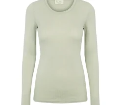 MarMar Copenhagen T-Shirts>Plain Tee W, T-Shirt White Sage