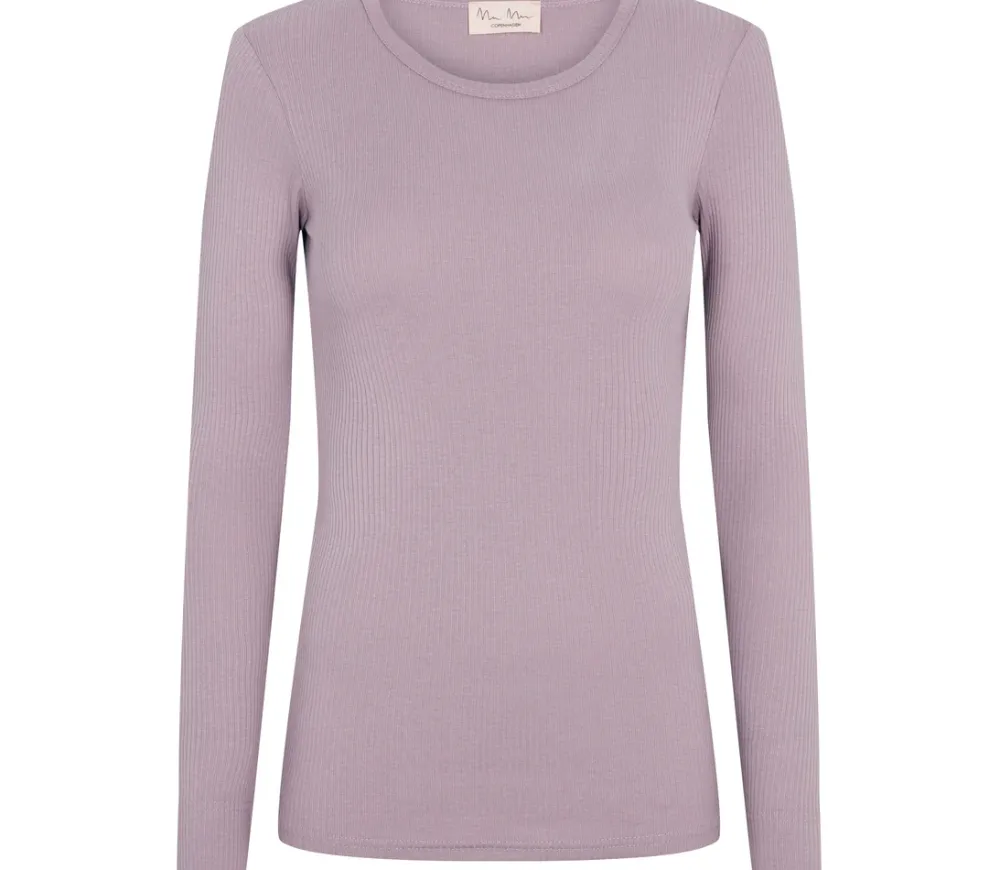 MarMar Copenhagen T-Shirts>Plain Tee W, T-Shirt Lavender