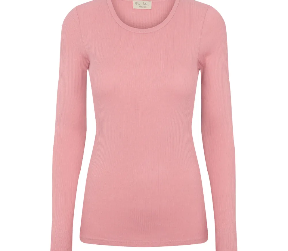 MarMar Copenhagen T-Shirts>Plain Tee W, T-Shirt Pink Delight