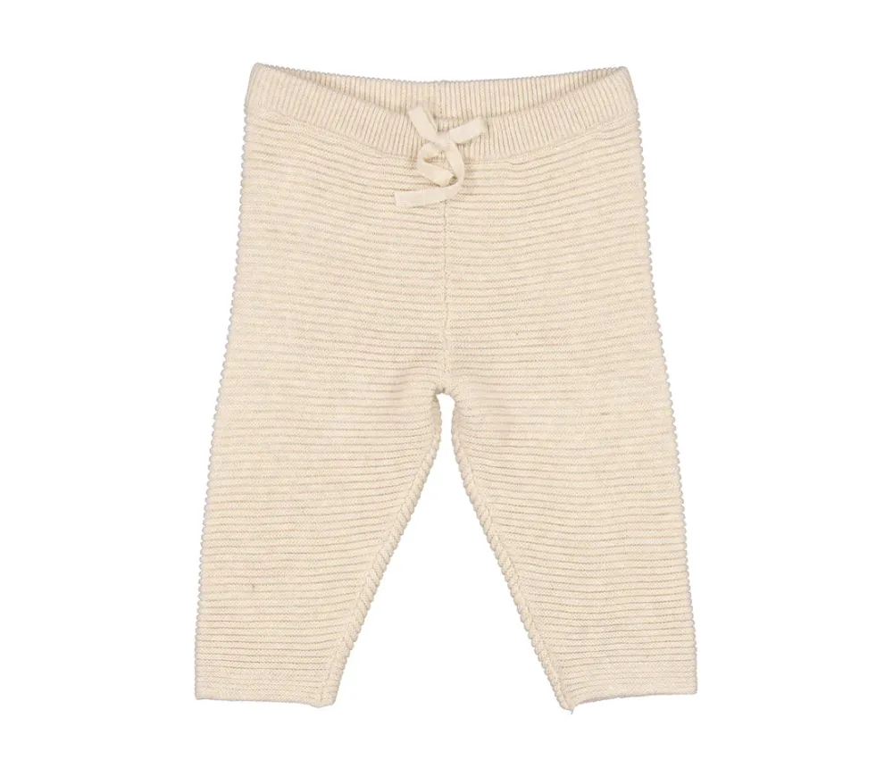 MarMar Copenhagen Strik>Pow, Bukser Grey Sand Mel