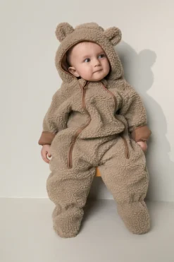 MarMar Copenhagen Fleece & Teddy>Robert B, Fleeceheldragt Sandstone