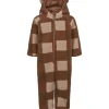 MarMar Copenhagen Fleece & Teddy>Robert, Fleeceheldragt Chunky Hazel Check