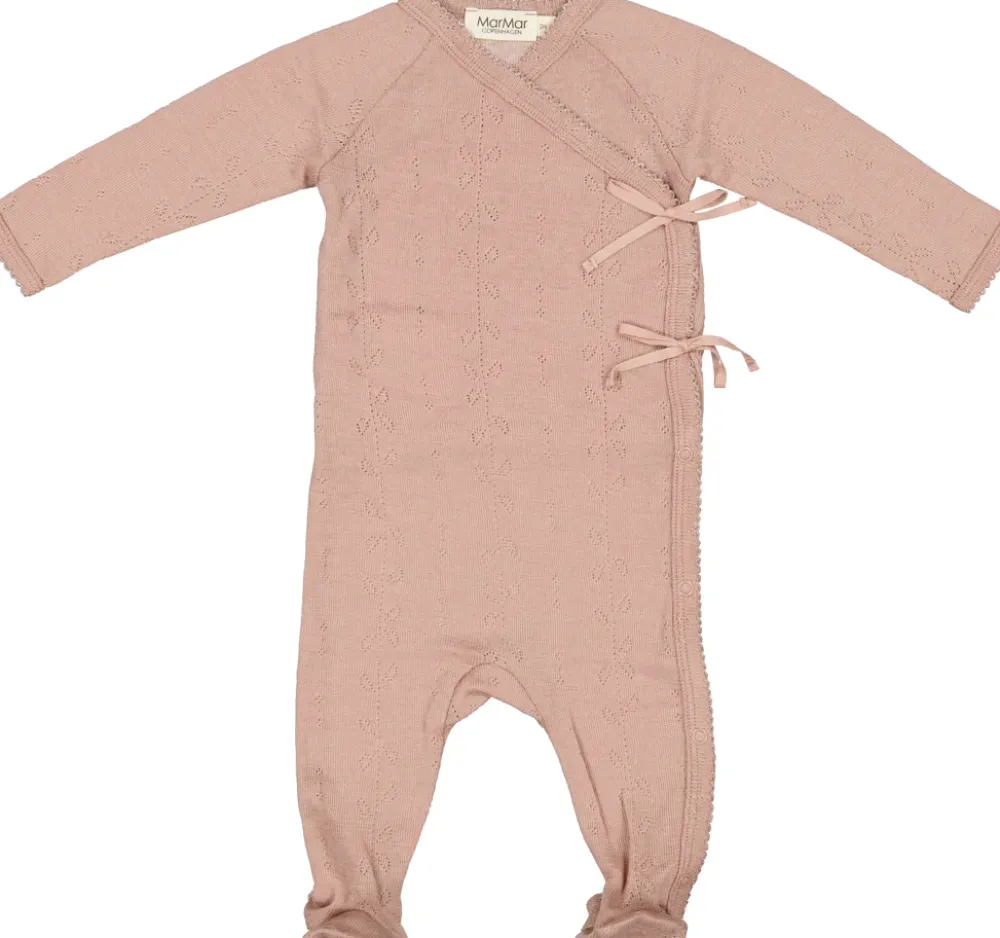 MarMar Copenhagen Heldragter>Rubetta, Uld Pointelle Heldragt Burnt Rose