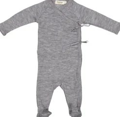 MarMar Copenhagen Uld>Rubetta, Uld Rib Heldragt Grey Melange