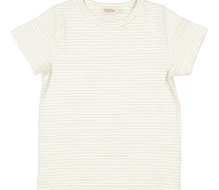 MarMar Copenhagen Overdele>Tago, T-Shirt White Sage Stripe