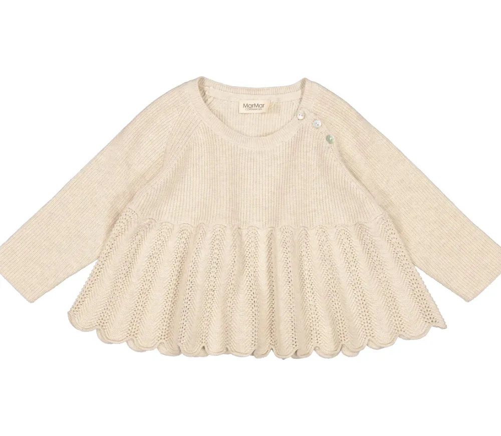 MarMar Copenhagen Strik>Tanora, Troje Grey Sand Mel