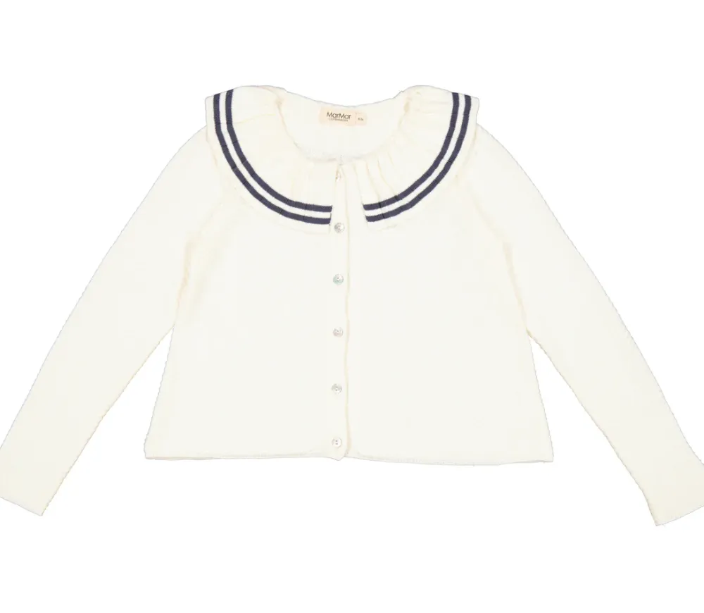 MarMar Copenhagen Overdele>Tarina, Cardigan Gentle White