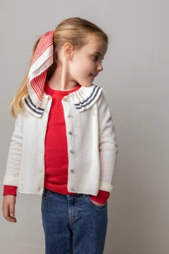 MarMar Copenhagen Overdele>Tarina, Cardigan Gentle White