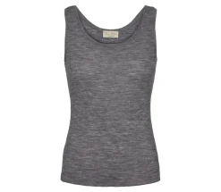 MarMar Copenhagen Uld>Tevo W, Uld Rib Undertroje Grey Melange