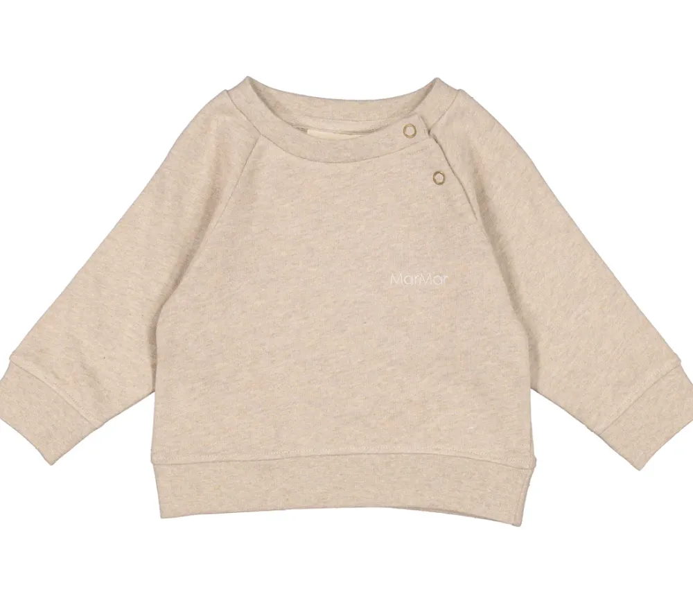 MarMar Copenhagen Sweat>Thadeus B, Sweatshirt Grey Sand Mel