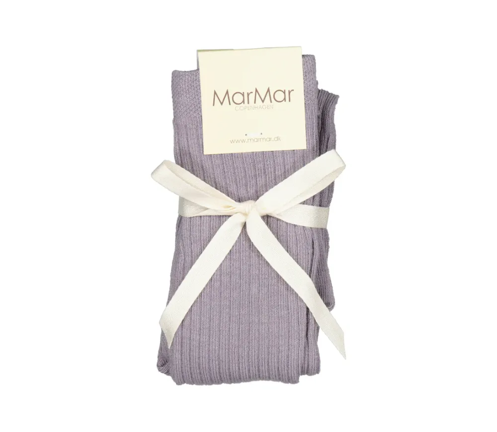 MarMar Copenhagen Strømper & Strømpebukser>Tights, Strømpebukser Plum Dust