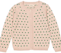 MarMar Copenhagen Overdele>Tilda, Cardigan Cream Taupe Mix