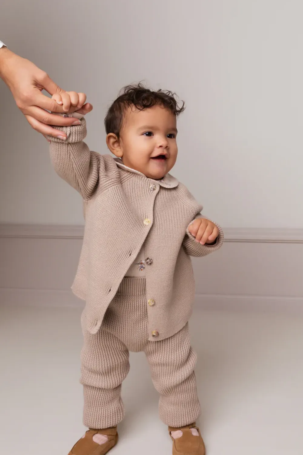 MarMar Copenhagen Strik>Titaly, Cardigan Beige Rose