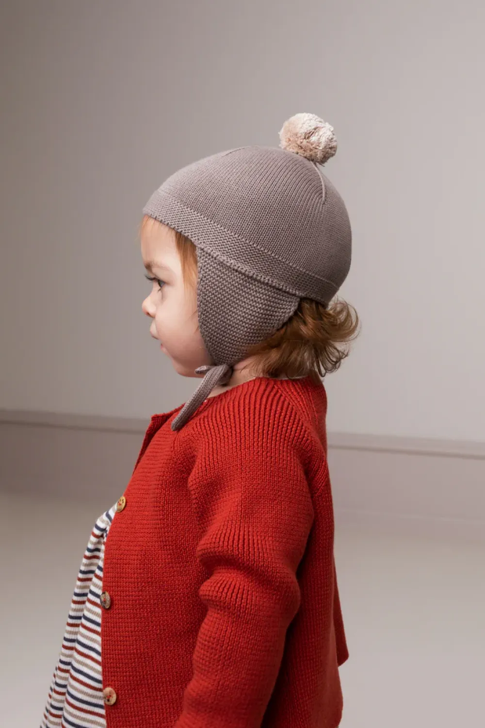 MarMar Copenhagen Strik>Titaly, Cardigan Burnt Sienna