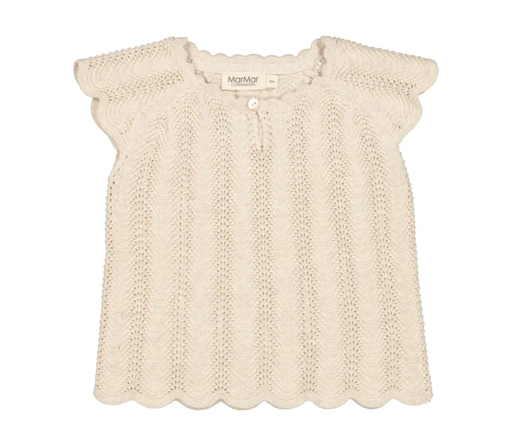 MarMar Copenhagen Overdele>Toga, Top Grey Sand Mel