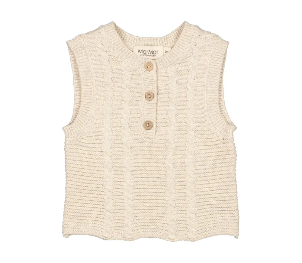 MarMar Copenhagen Strik>Togo, Top Grey Sand Mel