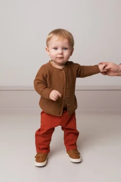 MarMar Copenhagen Strik>Totti, Cardigan Dark Fudge Melange