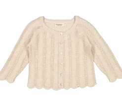 MarMar Copenhagen Strik>Totti, Cardigan Grey Sand Mel