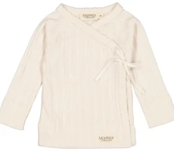 MarMar Copenhagen Bluser>Tut Wrap Ls, Bluse Vanilla
