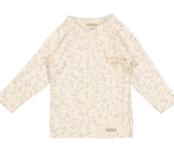 MarMar Copenhagen Overdele>Tut Wrap Ls, Bluse Berry Bloom