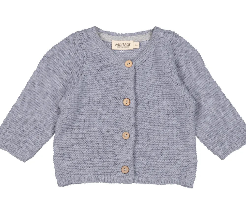 MarMar Copenhagen Strik>Tyrus, Cardigan Monsoon Blue