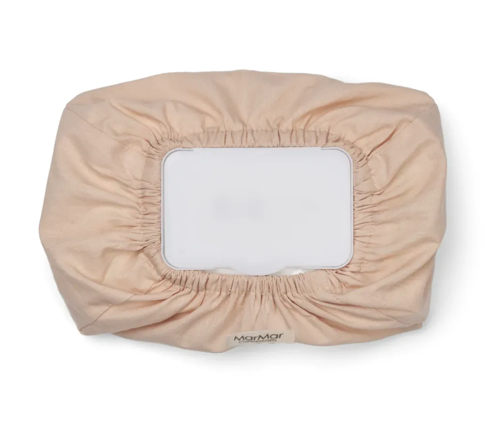 MarMar Copenhagen Vadservicet Covers>Wet Wipe Cover, Vadserviet Cover Beige Rose