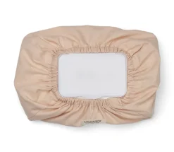 MarMar Copenhagen Pusletasken & Tilbehør>Wet Wipe Cover, Vadserviet Cover Beige Rose
